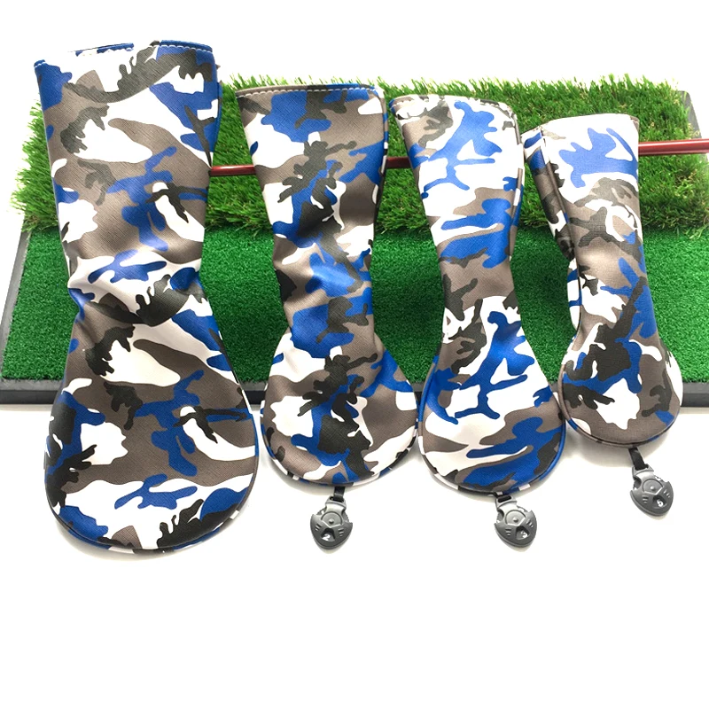 4pcs Camouflage Golf Clubs Head Covers Set Headcover Drivers Fairway Protective Covers EDF88
4pcs Camouflage Golf Clubs Head Covers Set Headcover Drivers Fairway Protective Covers EDF88