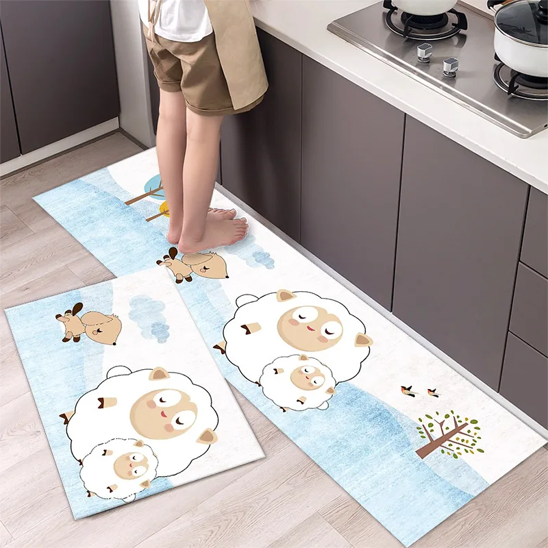 Fashionable Simple Nordic StyleWaterproof Kitchen Floor Mat Household Carpet Long Strip Door Mat Modern Home Decor
Fashionable Simple Nordic StyleWaterproof Kitchen Floor Mat Household Carpet Long Strip Door Mat Modern Home Decor