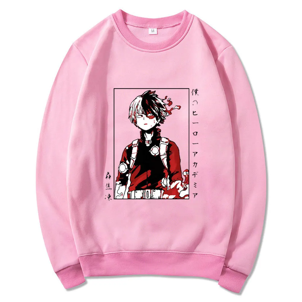 Cartoons Comics Todoroki Shoto New Fashion Print Sweatshirts Men Women Basic Sweatshirt Japanese Anime My Hero Academia Pullover
Cartoons Comics Todoroki Shoto New Fashion Print Sweatshirts Men Women Basic Sweatshirt Japanese Anime My Hero Academia Pullover