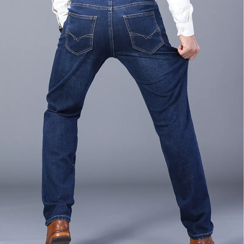 2021 Men's Jeans Spring Summer Daily Casual Stretch Straight Jeans Mid Waist Black Denim Pants For Man Work Trousers Size 28- 38
2021 Men's Jeans Spring Summer Daily Casual Stretch Straight Jeans Mid Waist Black Denim Pants For Man Work Trousers Size 28- 38