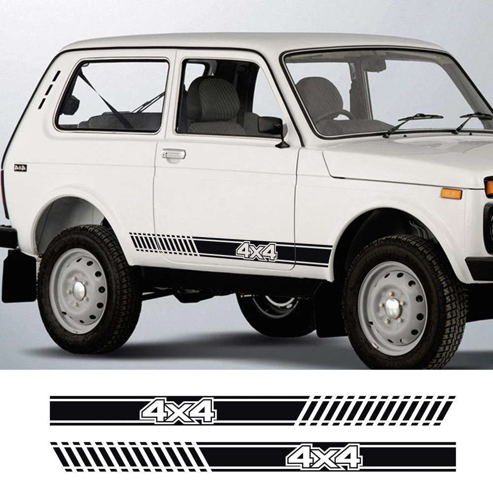 Car Long Side Stripes Sticker Vinyl Film Auto DIY Styling Decals For LADA NIVA 4X4 Automobiles Decoration Car Tuning Accessories
Car Long Side Stripes Sticker Vinyl Film Auto DIY Styling Decals For LADA NIVA 4X4 Automobiles Decoration Car Tuning Accessories