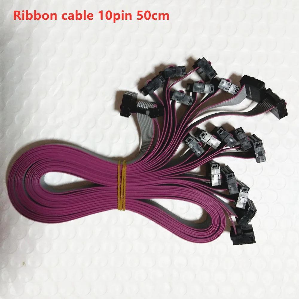 LCD Ribbon cable 10pin 60cm 4pcs/lot IDC10 flat cable data wire for LCD2004 LCD12864 display FC cable LCD wiring bundled cable
LCD Ribbon cable 10pin 60cm 4pcs/lot IDC10 flat cable data wire for LCD2004 LCD12864 display FC cable LCD wiring bundled cable