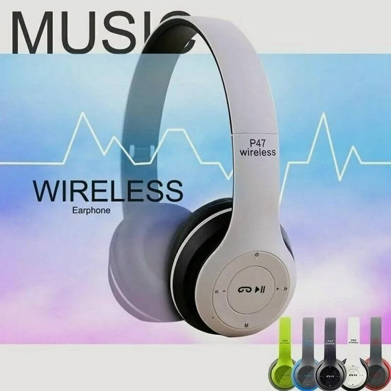 Многофункциональные Беспроводные стерео Bluetooth наушники FM радио MP3 плеер