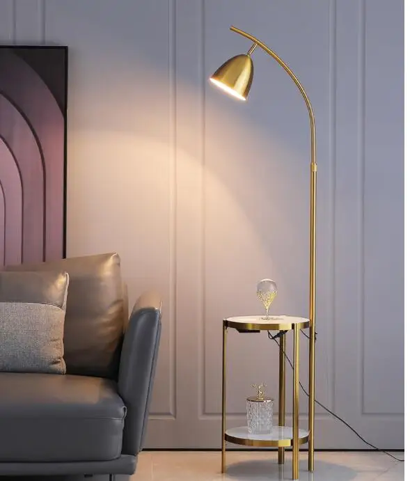 Nordic floor lamp living room bedroom light luxury creative wireless charging sofa bedside table integrated storage coffee table 
Nordic floor lamp living room bedroom light luxury creative wireless charging sofa bedside table integrated storage coffee table