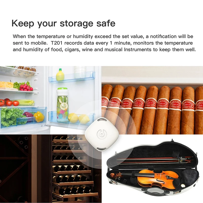 Wireless Thermometer Mini Bluetooth 5.0 Humidity Sensor Hygrometer for Android / IOS Temperature Humidity Meter Alarm
Wireless Thermometer Mini Bluetooth 5.0 Humidity Sensor Hygrometer for Android / IOS Temperature Humidity Meter Alarm