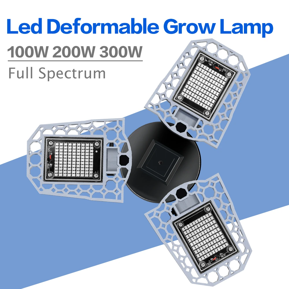 E27 Full Spectrum Bulb 220V LED Plant Grow Light E26 Hydroponic Lamp 100W 200W 300W Folding Fito Lamps For Phyto Growth Lighting
E27 Full Spectrum Bulb 220V LED Plant Grow Light E26 Hydroponic Lamp 100W 200W 300W Folding Fito Lamps For Phyto Growth Lighting