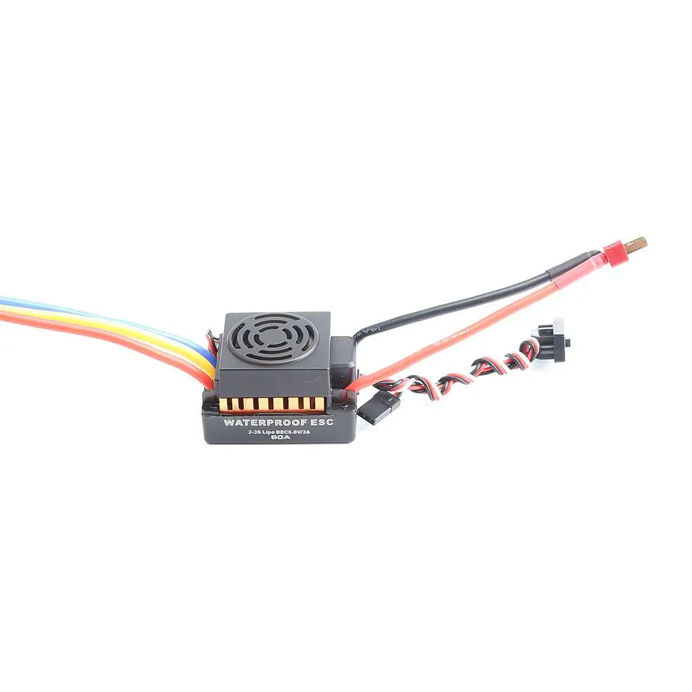 RCtown Rc Waterproof 3650 3900KV RC Brushless Motor 60A ESC Programmer for 1/10 Car Truck kit | Игрушки и хобби