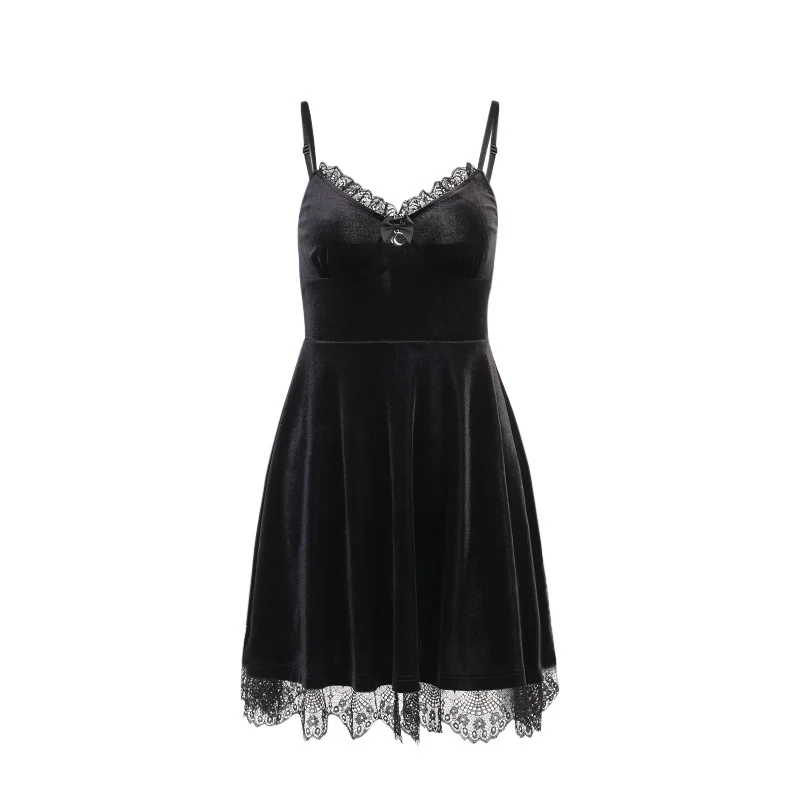 Vintage Gothic Dress Women Party Sexy Hollow Mini Dresses Lolita Harajuku Female Lace Dress Dropshipping 2021 Bodycon XL
Vintage Gothic Dress Women Party Sexy Hollow Mini Dresses Lolita Harajuku Female Lace Dress Dropshipping 2021 Bodycon XL