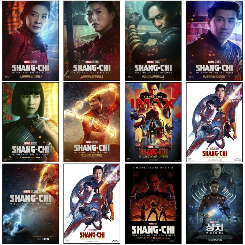 Shang-Chi and the Legend of the Ten Rings Movie Poster white copper poster living room bar decoration sticker wall painting
Shang-Chi and the Legend of the Ten Rings Movie Poster white copper poster living room bar decoration sticker wall painting