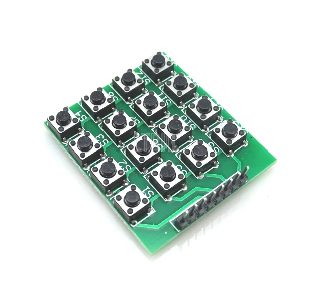 LTRIG custom 1Pcs 8pin 4x4 4 * 4 matrix 16 keys button keyboard module bread plate mcu for arduino diy kit
LTRIG custom 1Pcs 8pin 4x4 4 * 4 matrix 16 keys button keyboard module bread plate mcu for arduino diy kit