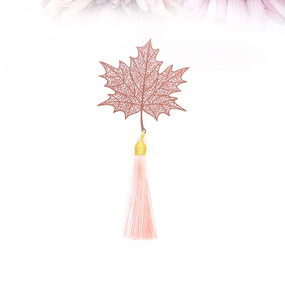 2Pcs Metal Creative Hollowed-Out Leaf Shaped Exquisite Tassel Decor Stationery Book Label for Home School Offi
2Pcs Metal Creative Hollowed-Out Leaf Shaped Exquisite Tassel Decor Stationery Book Label for Home School Offi