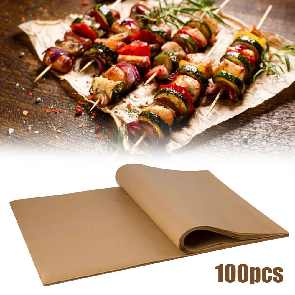 100pcs Oil Absorption Parchment Paper Kitchen Unbleached Not Sticky Proofheat Resistant Baking Paper Kitchen Accessories
100pcs Oil Absorption Parchment Paper Kitchen Unbleached Not Sticky Proofheat Resistant Baking Paper Kitchen Accessories