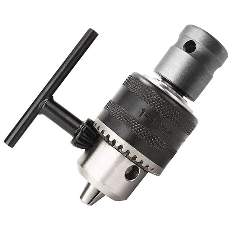 1.5-10mm 1/16 Inch - 3/8 Inch Capacity Key Drill Chuck Wrench Converter 1/2 Inch Socket Square Female Adapter
1.5-10mm 1/16 Inch - 3/8 Inch Capacity Key Drill Chuck Wrench Converter 1/2 Inch Socket Square Female Adapter