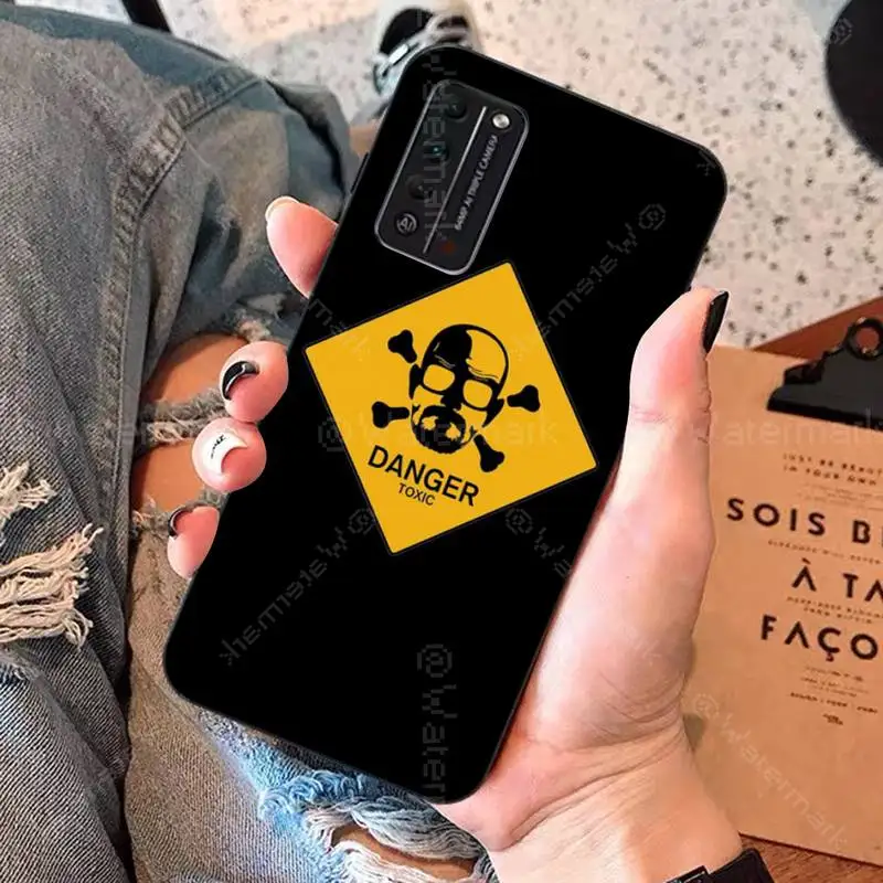 TOPLBPCS Heisenberg Breaking Bad мягкий резиновый чехол для телефона Huawei Honor 8x9 10 20 V 30 pro lite view 7A