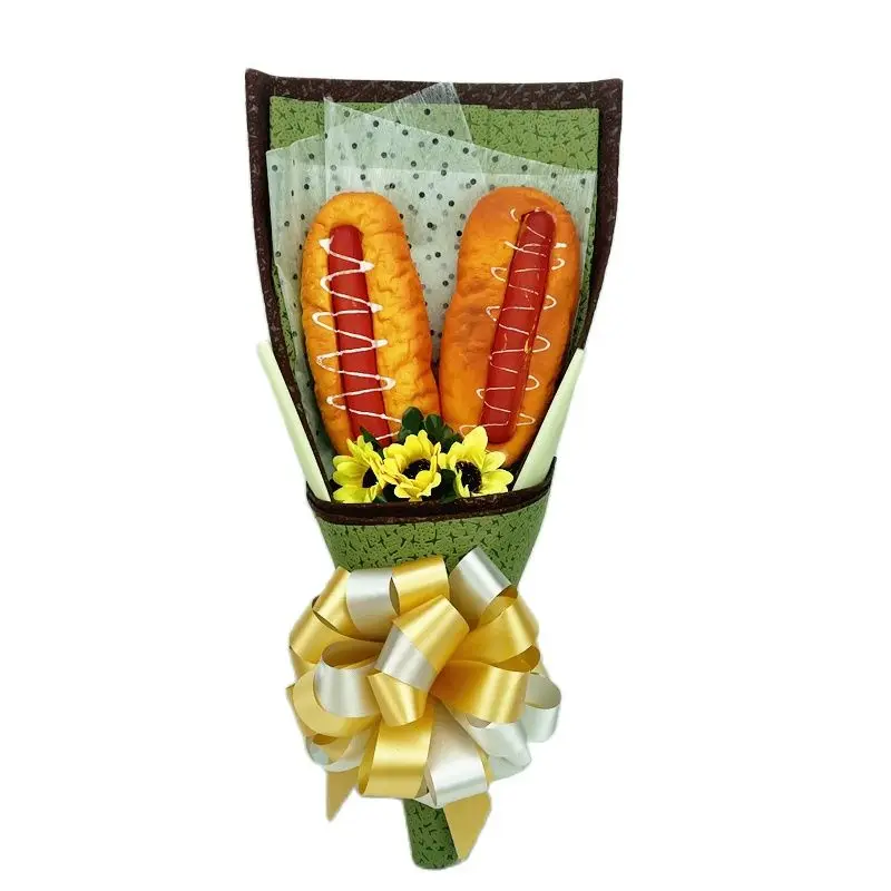 Soft Artificial Fake Bread Donuts Squeeze Toys Creative Flower Bouquet Wedding Decoration Craft Kitchen Pretend Toys For Kid
Soft Artificial Fake Bread Donuts Squeeze Toys Creative Flower Bouquet Wedding Decoration Craft Kitchen Pretend Toys For Kid