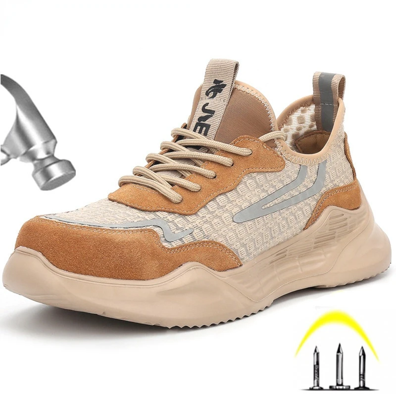 New Lightweight Safety Shoes Work Boots Steel Toe Shoes Protective Boots Industrial Shoes Puncture-Proof Indestructible Shoes
New Lightweight Safety Shoes Work Boots Steel Toe Shoes Protective Boots Industrial Shoes Puncture-Proof Indestructible Shoes
