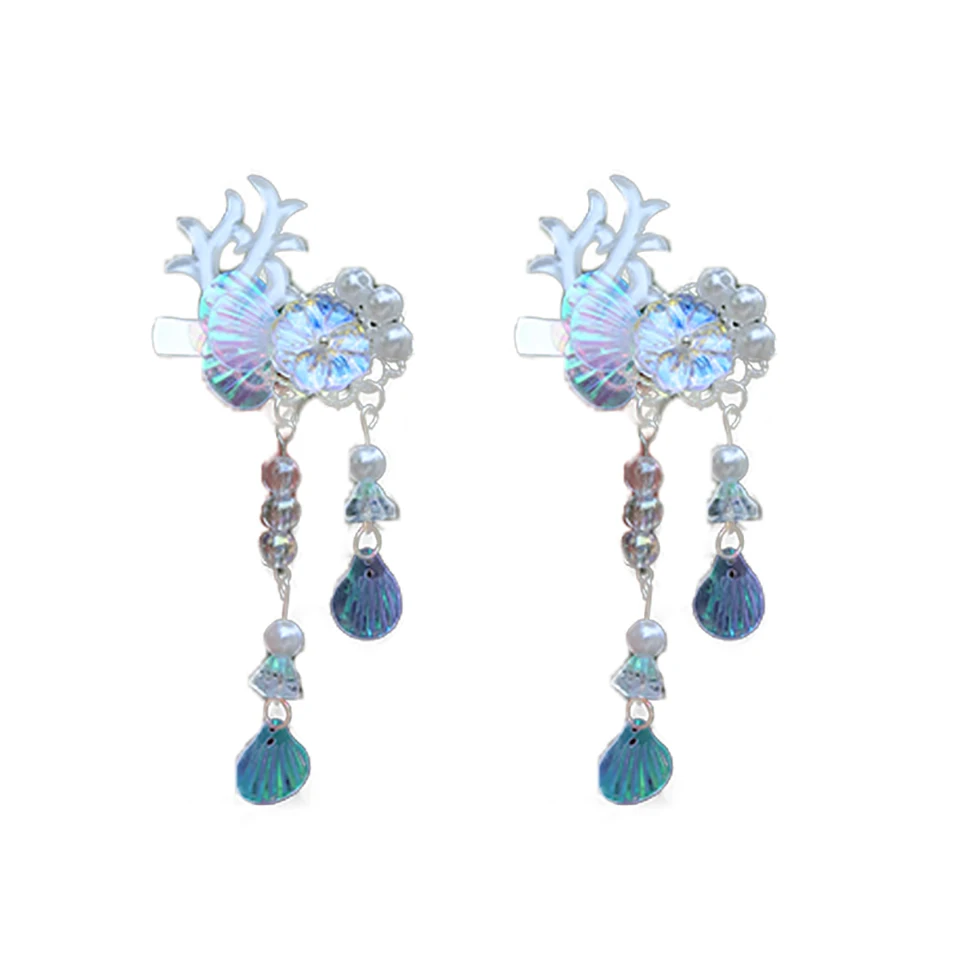 MIYOU Chinese Hanfu Girl Women Accessories Ancient Style Hair Clip Tassel Hair Accessories Alloy Imitation Pearl New Style Pair
MIYOU Chinese Hanfu Girl Women Accessories Ancient Style Hair Clip Tassel Hair Accessories Alloy Imitation Pearl New Style Pair