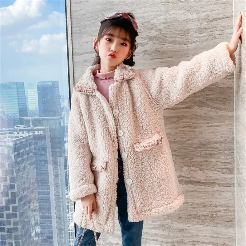 Girls Boys Baby's Coat Jacket Outwear Beige Cute Fur Thicken Winter Plus Velvet Warm Tracksuit Fleece Children's Clothing
Girls Boys Baby's Coat Jacket Outwear Beige Cute Fur Thicken Winter Plus Velvet Warm Tracksuit Fleece Children's Clothing