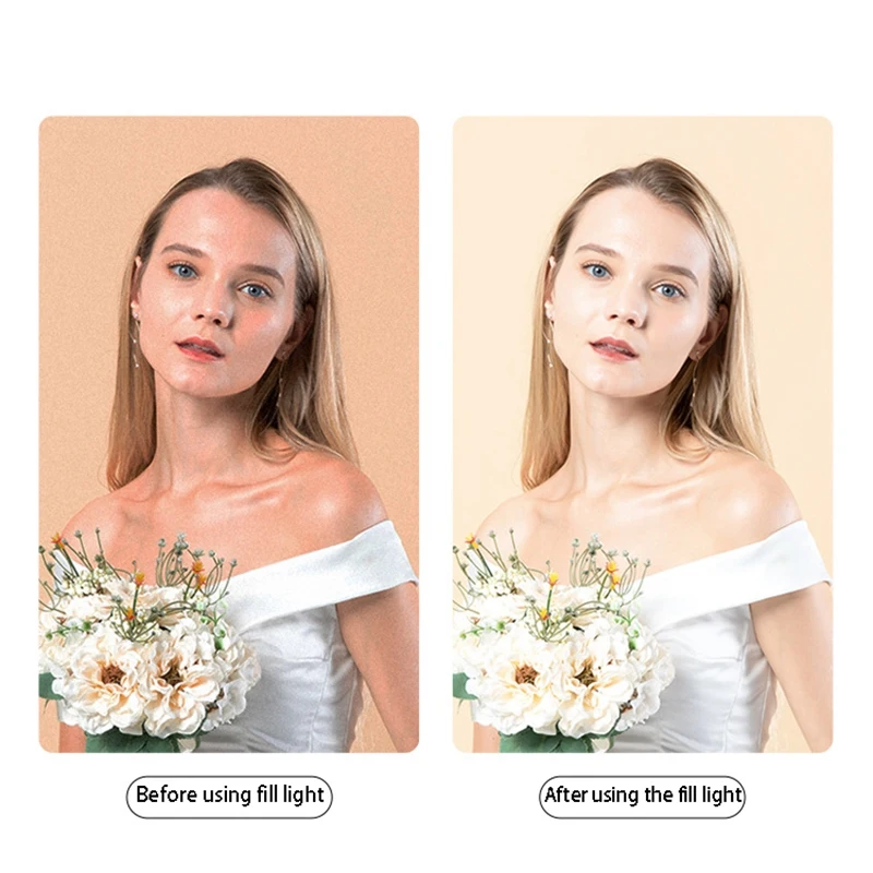 12 Inch 30CM Live Fill Light LED Dual-Camera Ring Light Desktop Live Lighting Three-Color Adjustable
12 Inch 30CM Live Fill Light LED Dual-Camera Ring Light Desktop Live Lighting Three-Color Adjustable