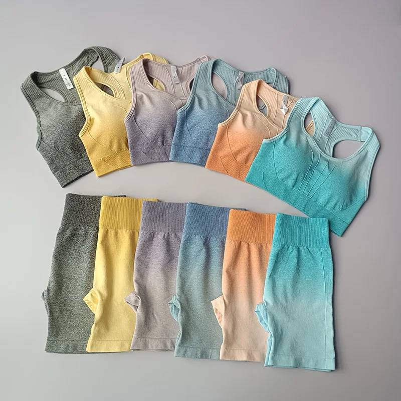 Professional Fitness Exercise Set for Women Summer Fast Dry Running Training Yoga Stretch Tight Two-piece Set Workout Clothes
Professional Fitness Exercise Set for Women Summer Fast Dry Running Training Yoga Stretch Tight Two-piece Set Workout Clothes