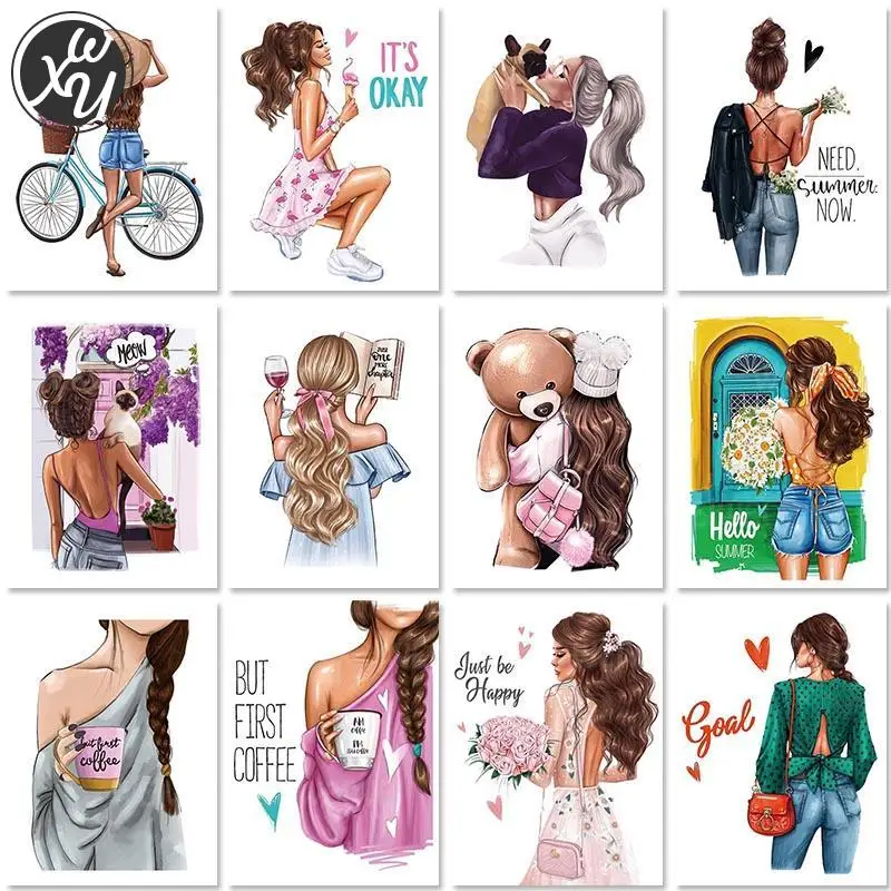 Fashion Girl Diamond Painting Kits for Adults Cartoon Vogue Wall Art Cross Stitch Pink Portrait Diamond Mosaic Fantasy Accessory
Fashion Girl Diamond Painting Kits for Adults Cartoon Vogue Wall Art Cross Stitch Pink Portrait Diamond Mosaic Fantasy Accessory