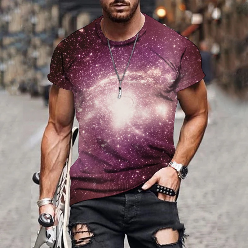 3D Starry Sky Print T-shirt Unique Personality Fashion Hip Hop O-Neck Short Sleeve XXS-6XL 2021 New arrival
3D Starry Sky Print T-shirt Unique Personality Fashion Hip Hop O-Neck Short Sleeve XXS-6XL 2021 New arrival