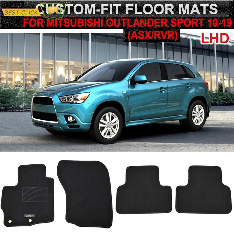 Пользовательские Коврики для Mitsubishi ASX RVR Outlander Sport 2010 2019 водонепроницаемый ковер