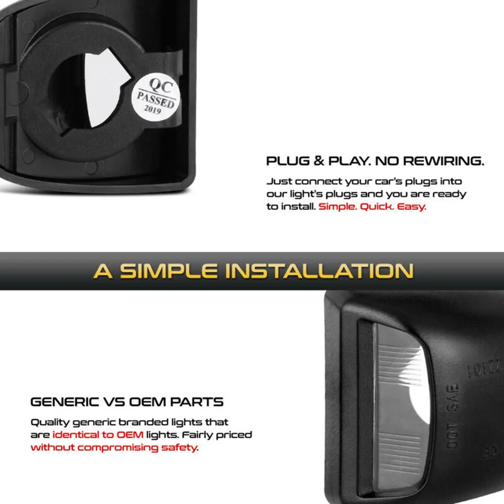 Car License Light Cover Parts Rear Bumper For Chevrolet Avalanche Silverado Left/right Useful
Car License Light Cover Parts Rear Bumper For Chevrolet Avalanche Silverado Left/right Useful