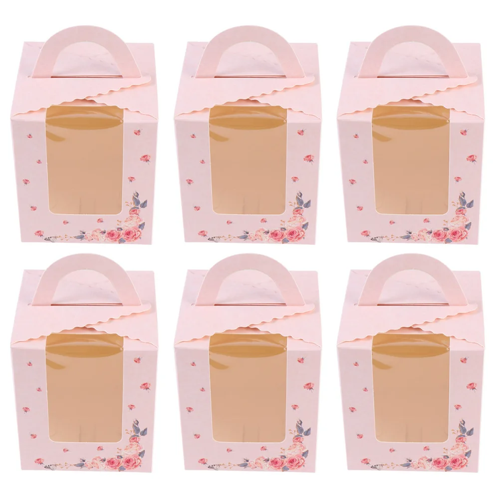 50Pcs Portable Single Design Cake Boxes Paper Cupcake Packing Box Party Supplies
50Pcs Portable Single Design Cake Boxes Paper Cupcake Packing Box Party Supplies