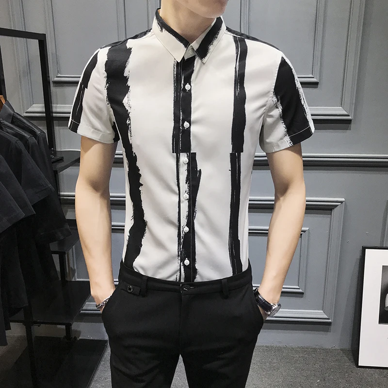 Высокое качество, уличная одежда, топы, Camisa Masculina, 2020, летняя мужская рубашка, британский стиль, полосатая приталенная Повседневная рубашка
Высокое качество, уличная одежда, топы, Camisa Masculina, 2020, летняя мужская рубашка, британский стиль, полосатая приталенная Повседневная рубашка