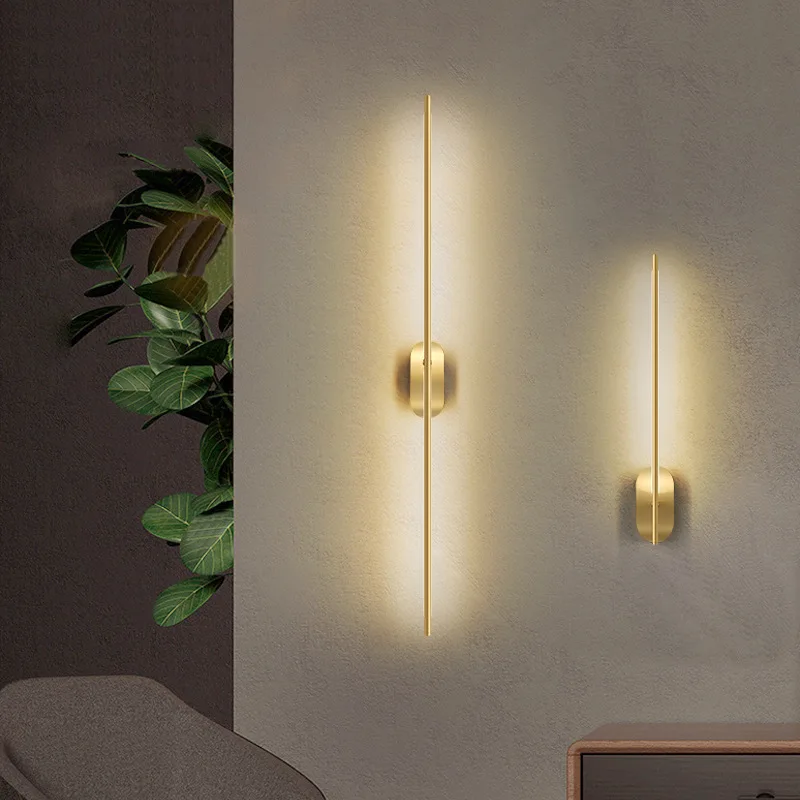 Nordic LED Luxury Gold Wall Lamp Bedroom Bedside Decoration Minimalism Vanity Wall Lamps Living Room Mirror Lamp Indoor Lighting
Nordic LED Luxury Gold Wall Lamp Bedroom Bedside Decoration Minimalism Vanity Wall Lamps Living Room Mirror Lamp Indoor Lighting