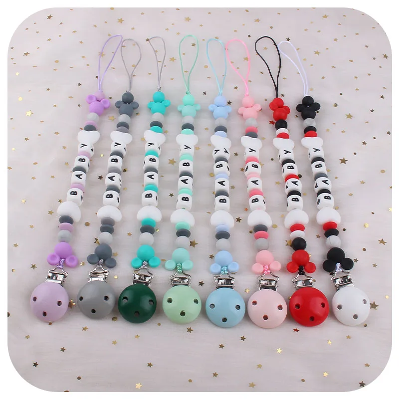 Baby Pacifier Clip Chain Personalized Name Newborn Baby Dummy Holder for Infant Nipple Chain
Baby Pacifier Clip Chain Personalized Name Newborn Baby Dummy Holder for Infant Nipple Chain