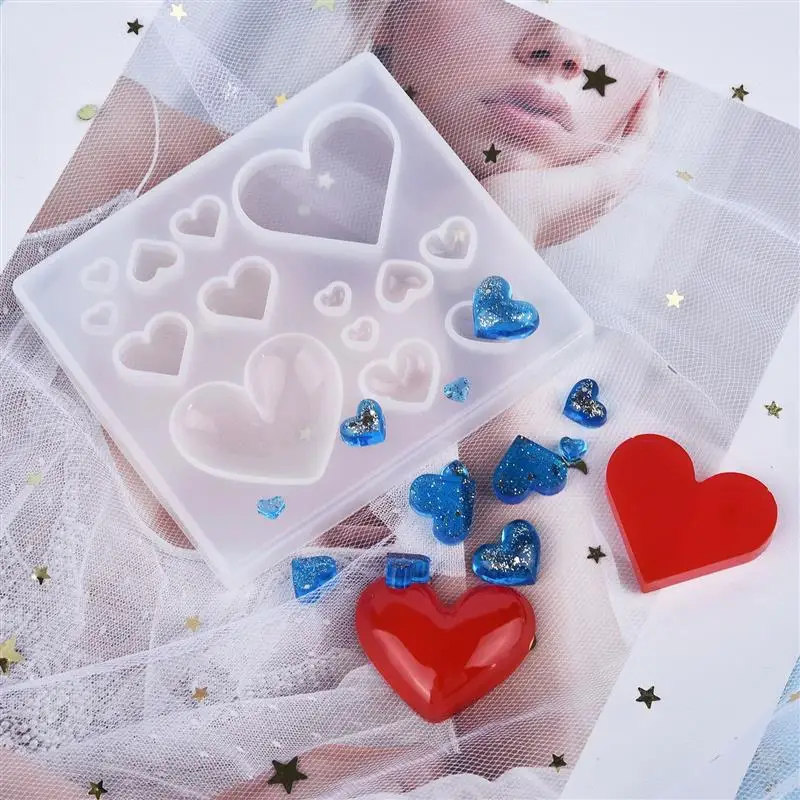 DIY Epoxy Resin Mold Sea Shell Starfish Heart Cat Claw Silicone Crystal Mold Jewelry Making Tool Handmade Crafts Home Decoration
DIY Epoxy Resin Mold Sea Shell Starfish Heart Cat Claw Silicone Crystal Mold Jewelry Making Tool Handmade Crafts Home Decoration