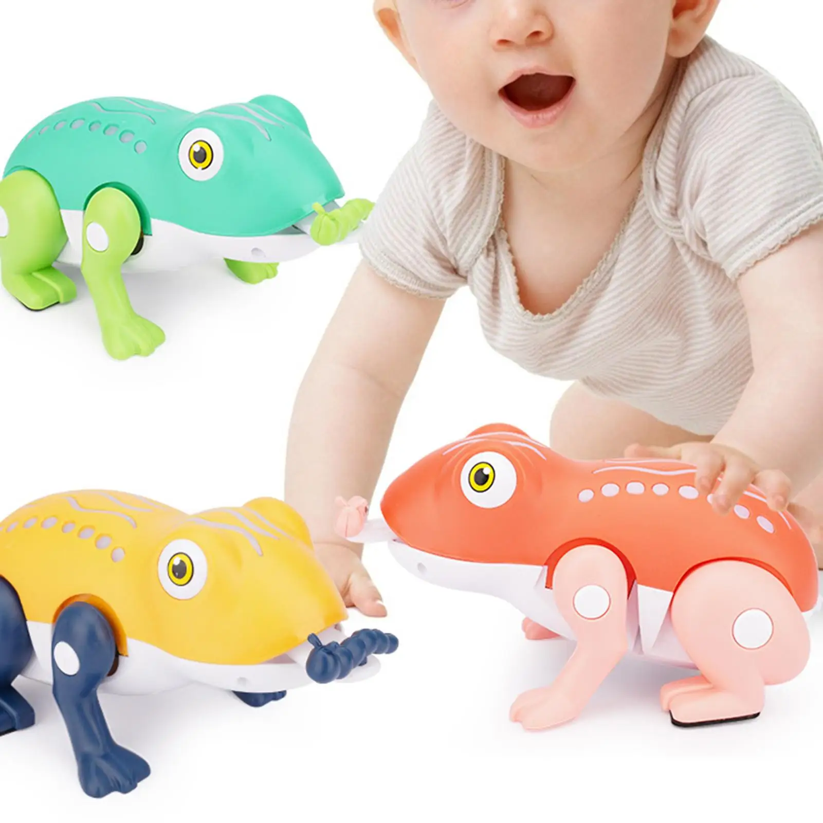 

Electric Sound Light Eating Insects Jumping Singing Dancing Frog Children Toy