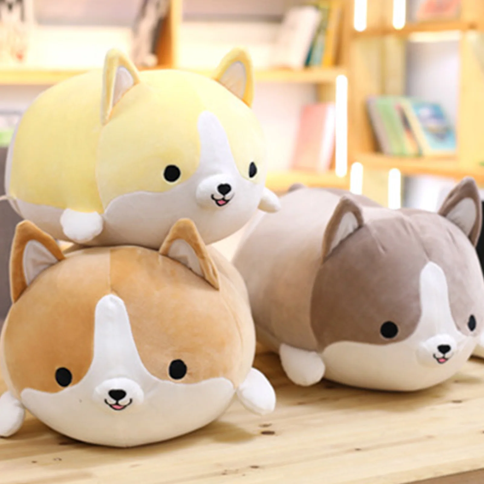 1Pcs 35cm Cute Fat Corgi Dog Plush Toy Filled Soft Animal Cartoon Pillow Cute Kid Toy Home Decoration Holiday Gift
1Pcs 35cm Cute Fat Corgi Dog Plush Toy Filled Soft Animal Cartoon Pillow Cute Kid Toy Home Decoration Holiday Gift