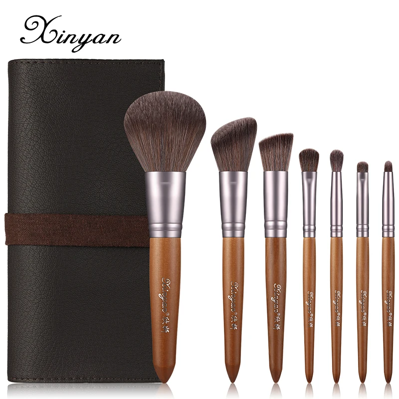 XINYAN Wooden Handle Makeup Brushes Set Eye Shadow Flame Foundation Cosmetic Powder Blending Make Up Brush Tool Kit
XINYAN Wooden Handle Makeup Brushes Set Eye Shadow Flame Foundation Cosmetic Powder Blending Make Up Brush Tool Kit