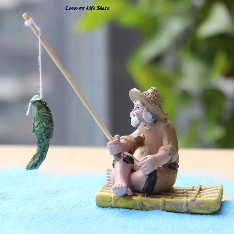 2021 New Fishing Old Man Resin Figure Statue Sitting Garden Ornament Outdoor Garden Pool Micro-Landscape Bonsai Garden Crafts
2021 New Fishing Old Man Resin Figure Statue Sitting Garden Ornament Outdoor Garden Pool Micro-Landscape Bonsai Garden Crafts
