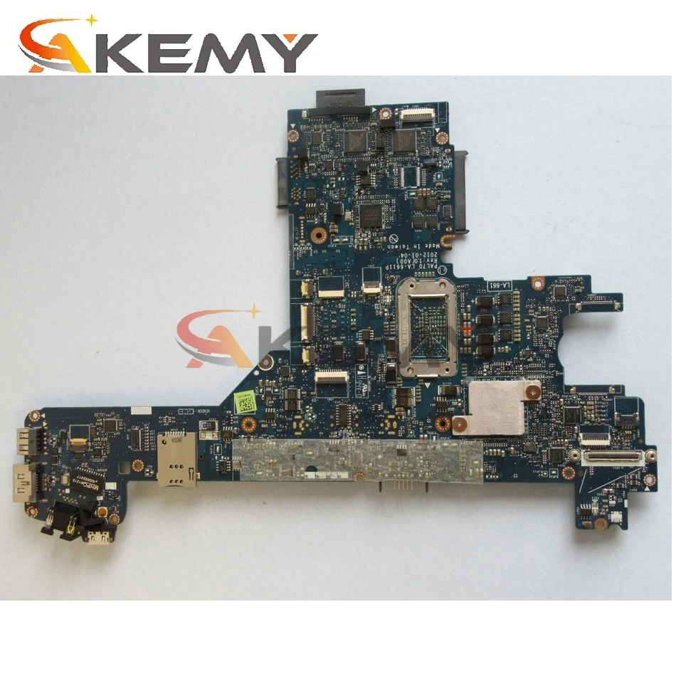 

Free shipping For Latitude E6320 Laptop motherboard CN-032FVP 032FVP 32FVP PAL70 LA-6611P With I3-2320M CPU QM67 working well