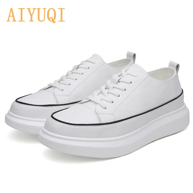 AIYUQI Men's Sneakers Autumn New Lace Up Casual Men Board Shoes Thick-soled All-match White Loafers Male
AIYUQI Men's Sneakers Autumn New Lace Up Casual Men Board Shoes Thick-soled All-match White Loafers Male