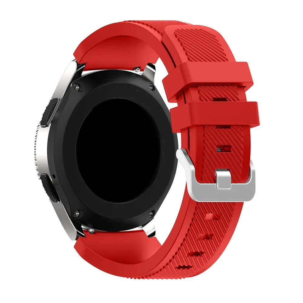 Силиконовый браслет на запястье для наручных часов Xiaomi Huami Amazfit Stratos 3 замена 22 мм