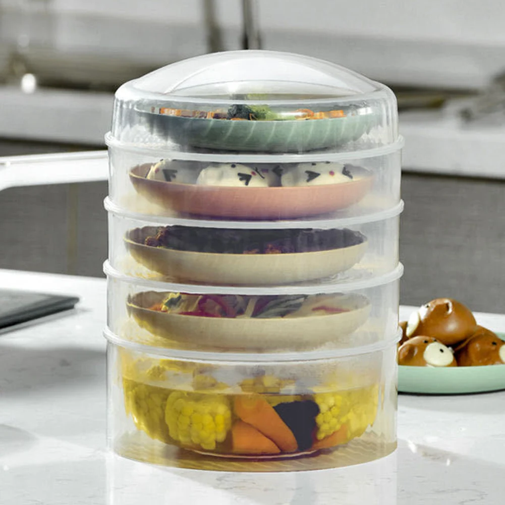 Transparent Food Storage Container 5-Tier Stackable Save With Lid Fridge Storage Box Sealed Sanitary Container Kitchen Organizer
Transparent Food Storage Container 5-Tier Stackable Save With Lid Fridge Storage Box Sealed Sanitary Container Kitchen Organizer