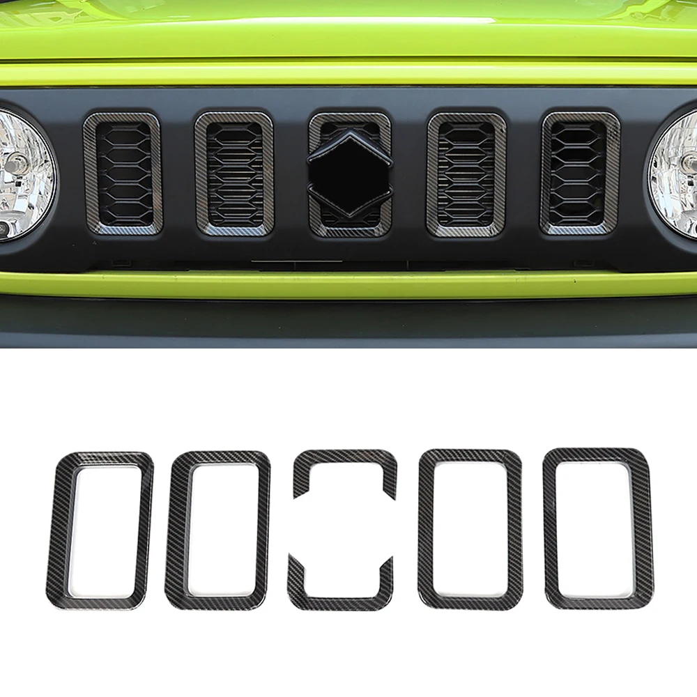 Подходит для Suzuki Jimny 2019-2021 автомобильные аксессуары ABS углерода Передняя Центральная решетка радиатора крышка отделка 6 шт
Подходит для Suzuki Jimny 2019-2021 автомобильные аксессуары ABS углерода Передняя Центральная решетка радиатора крышка отделка 6 шт