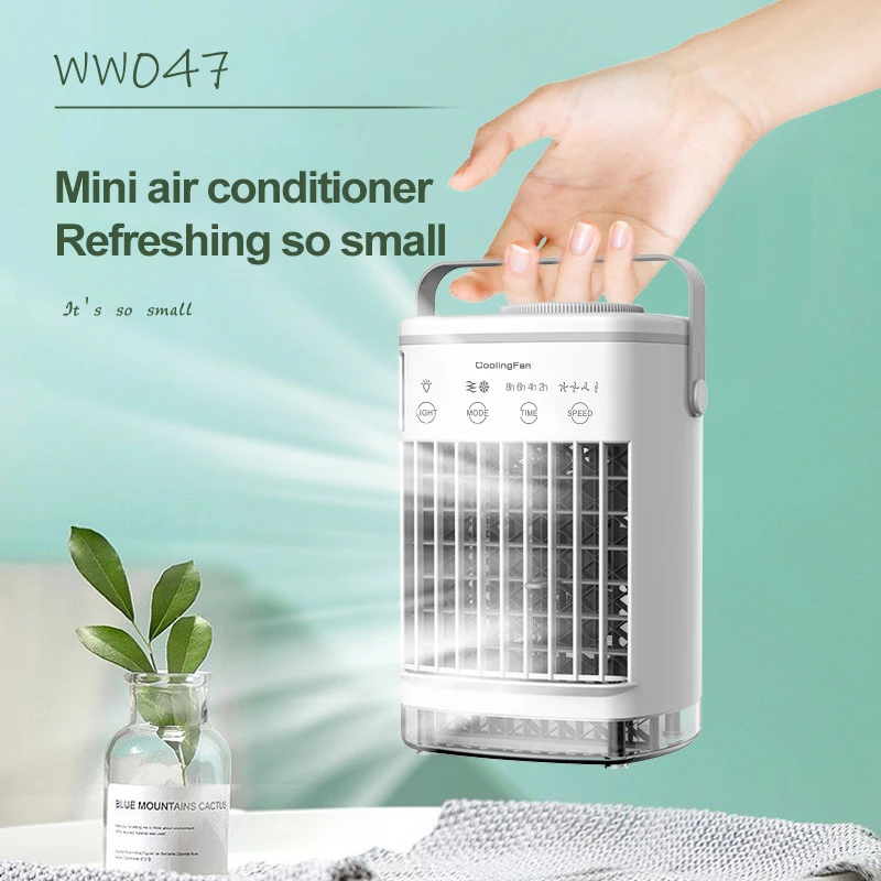 USB Air Conditioning Fan Cooling Small Personal Space Desktop Spray Quick Easy Way To Cool Fan for Home Office
USB Air Conditioning Fan Cooling Small Personal Space Desktop Spray Quick Easy Way To Cool Fan for Home Office