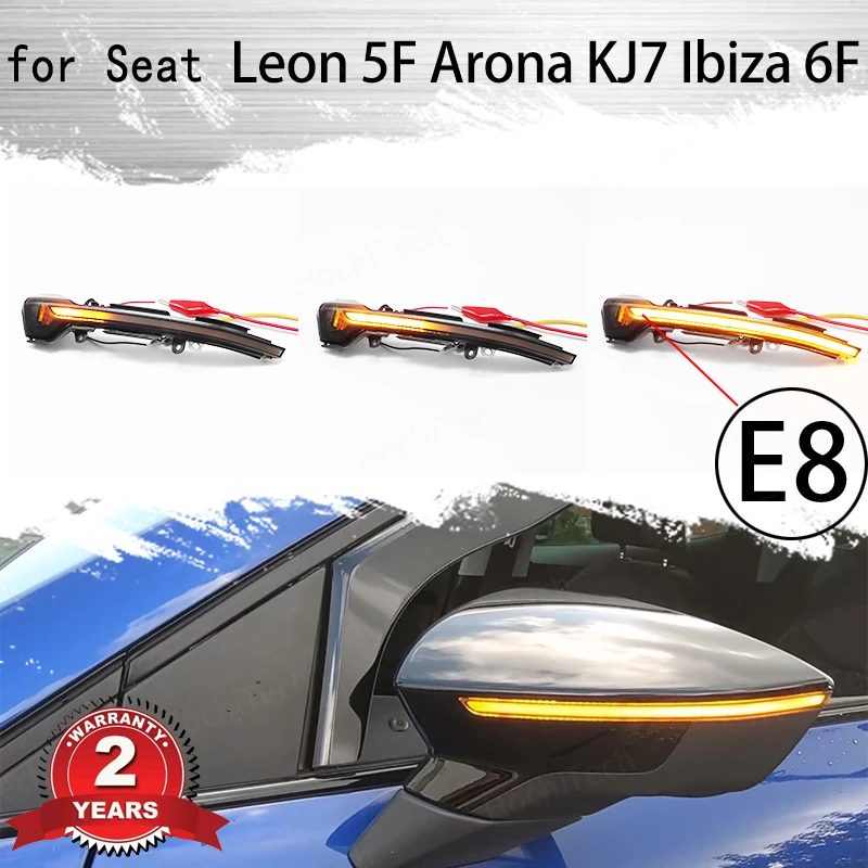 For SEAT Leon III Mk3 5F 13-18 Ibiza KJ Mk5 V Arona 17-18 LED Dynamic Turn Signal Blinker Sequential Side Mirror Indicator Light
For SEAT Leon III Mk3 5F 13-18 Ibiza KJ Mk5 V Arona 17-18 LED Dynamic Turn Signal Blinker Sequential Side Mirror Indicator Light