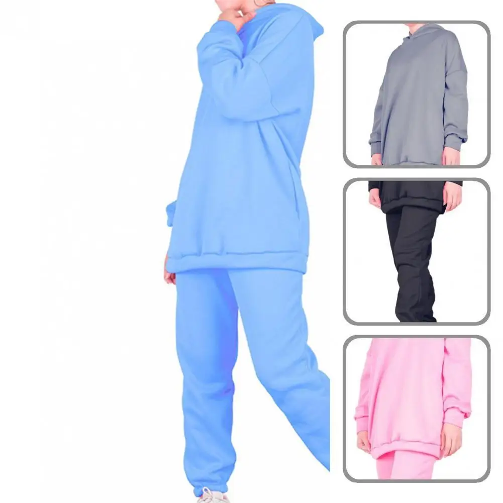 Soft Stylish Tight Ankle Pants Hoodie Suit Fashion Hoodie Suit Long Top for Work
Soft Stylish Tight Ankle Pants Hoodie Suit Fashion Hoodie Suit Long Top for Work