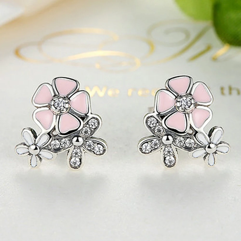 Simple S925 Flower Stud Earrings for Women Girls Sterling Silver Wedding Earrings 2021 Fashion Korean Jewelry Dropshipping
Simple S925 Flower Stud Earrings for Women Girls Sterling Silver Wedding Earrings 2021 Fashion Korean Jewelry Dropshipping