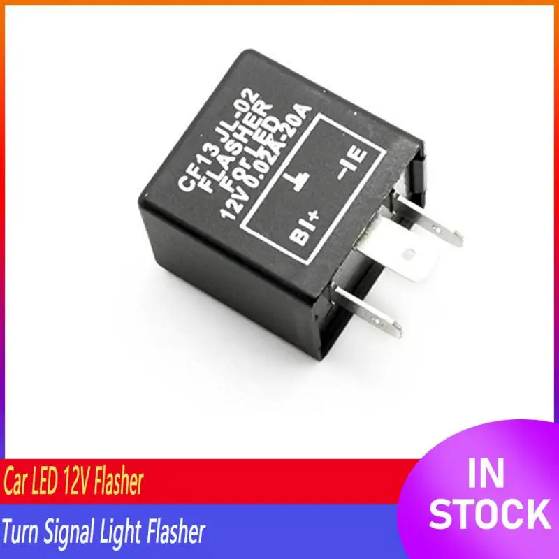 12V Electronic LED Flasher Blinker Relay 3 Pin CF13 JL-02 Automobile Turn Signal Light Flasher Commonly Shockproof 
12V Electronic LED Flasher Blinker Relay 3 Pin CF13 JL-02 Automobile Turn Signal Light Flasher Commonly Shockproof
