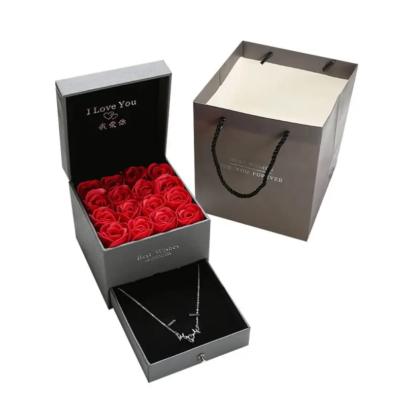 Soap FlowerSimple Fashion Necklace Gift Box Set Mother's Day Valentine's Day Christmas Gift New Year Gift Birthday Gift 16
Soap FlowerSimple Fashion Necklace Gift Box Set Mother's Day Valentine's Day Christmas Gift New Year Gift Birthday Gift 16