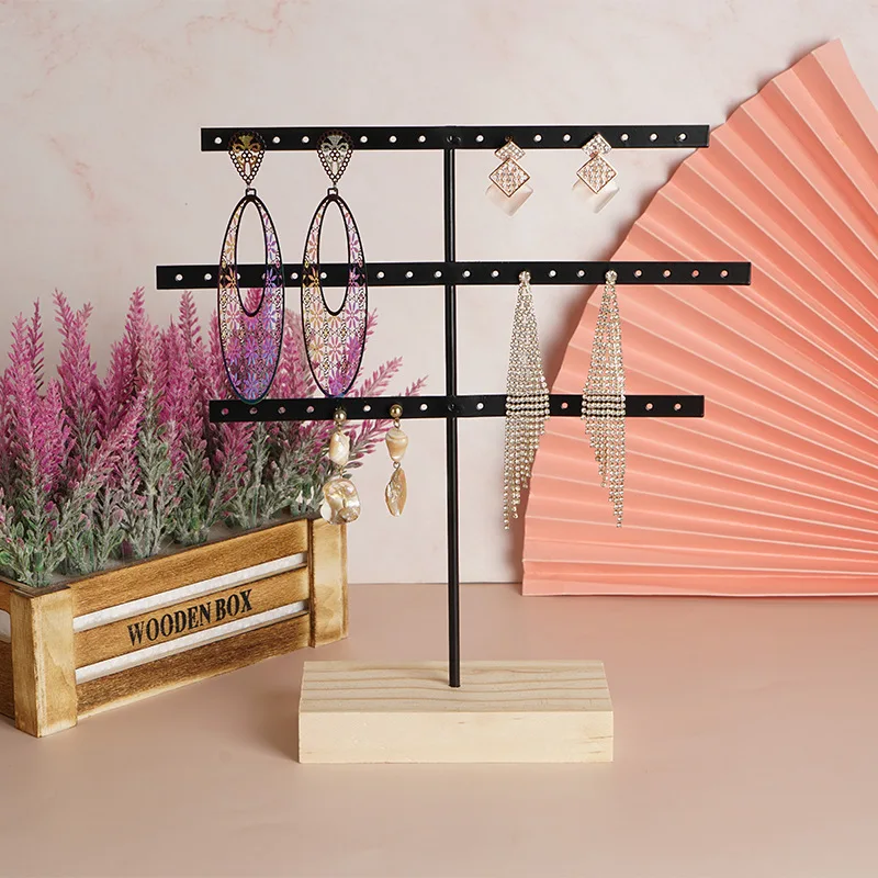 Metal Earring Display Stand Jewelry Storage White Black Necklace Jewelry Organizer Holder Store Home Decoration Woman Gifts
Metal Earring Display Stand Jewelry Storage White Black Necklace Jewelry Organizer Holder Store Home Decoration Woman Gifts