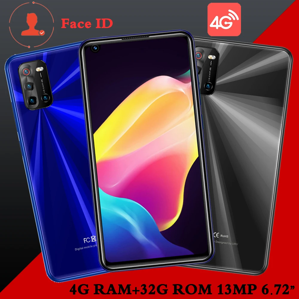 Смартфон Android, экран 6,72 дюйма, 4 Гб ОЗУ + 32 Гб ПЗУ, Face ID, 8 Мп + 13 МП, фронтальная/задняя камера, 4G LTE, разблокированный
Смартфон Android, экран 6,72 дюйма, 4 Гб ОЗУ + 32 Гб ПЗУ, Face ID, 8 Мп + 13 МП, фронтальная/задняя камера, 4G LTE, разблокированный